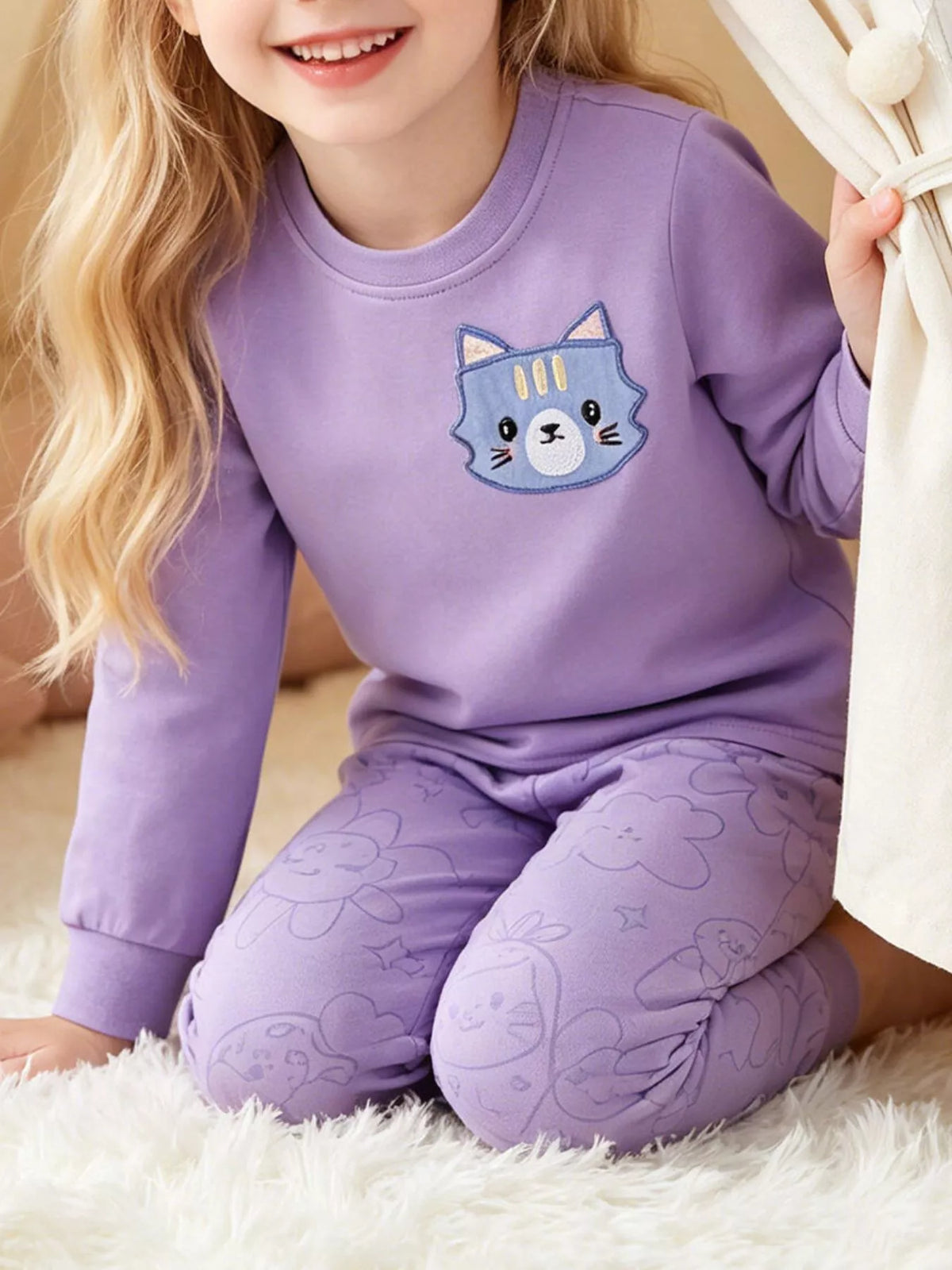 Outfit on a seated child