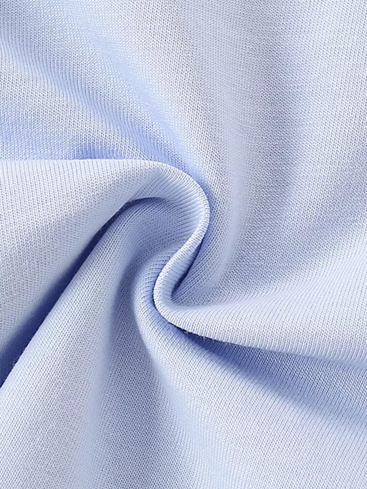 Light blue fabric close-up