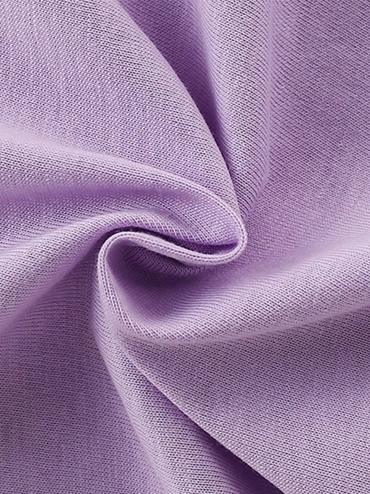 Lavender flower graphic shirt — lavender fabric