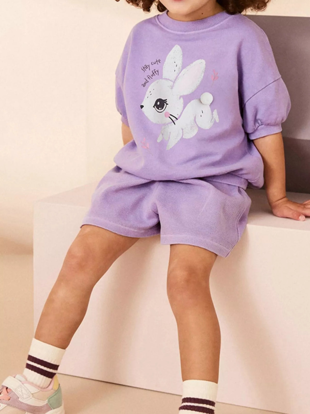 Outfit on a seated child