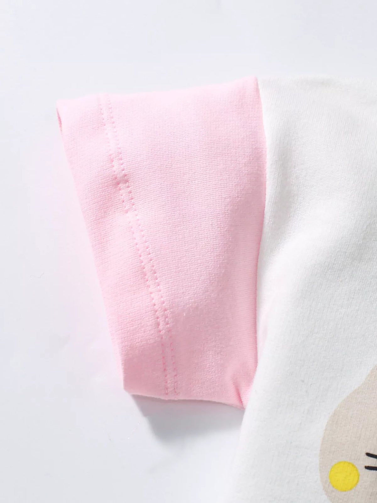 Pink contrast short sleeve