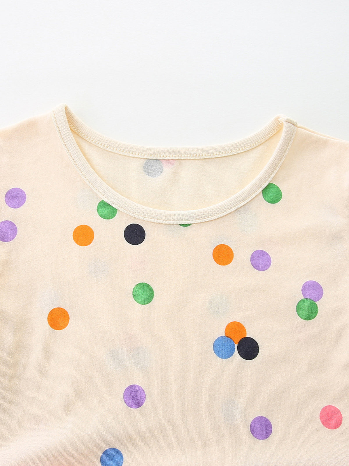 Polka Dot Pink Tulle Dress — polka-dot neckline